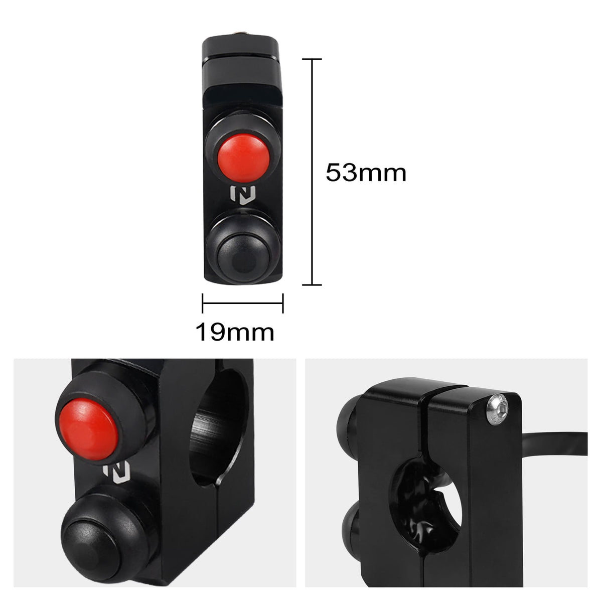 Start Kill Stop Switch Button For KTM 125-500 2008-2023 Husqvarna TE/FE 150-501 2014-2023 Gas Gas