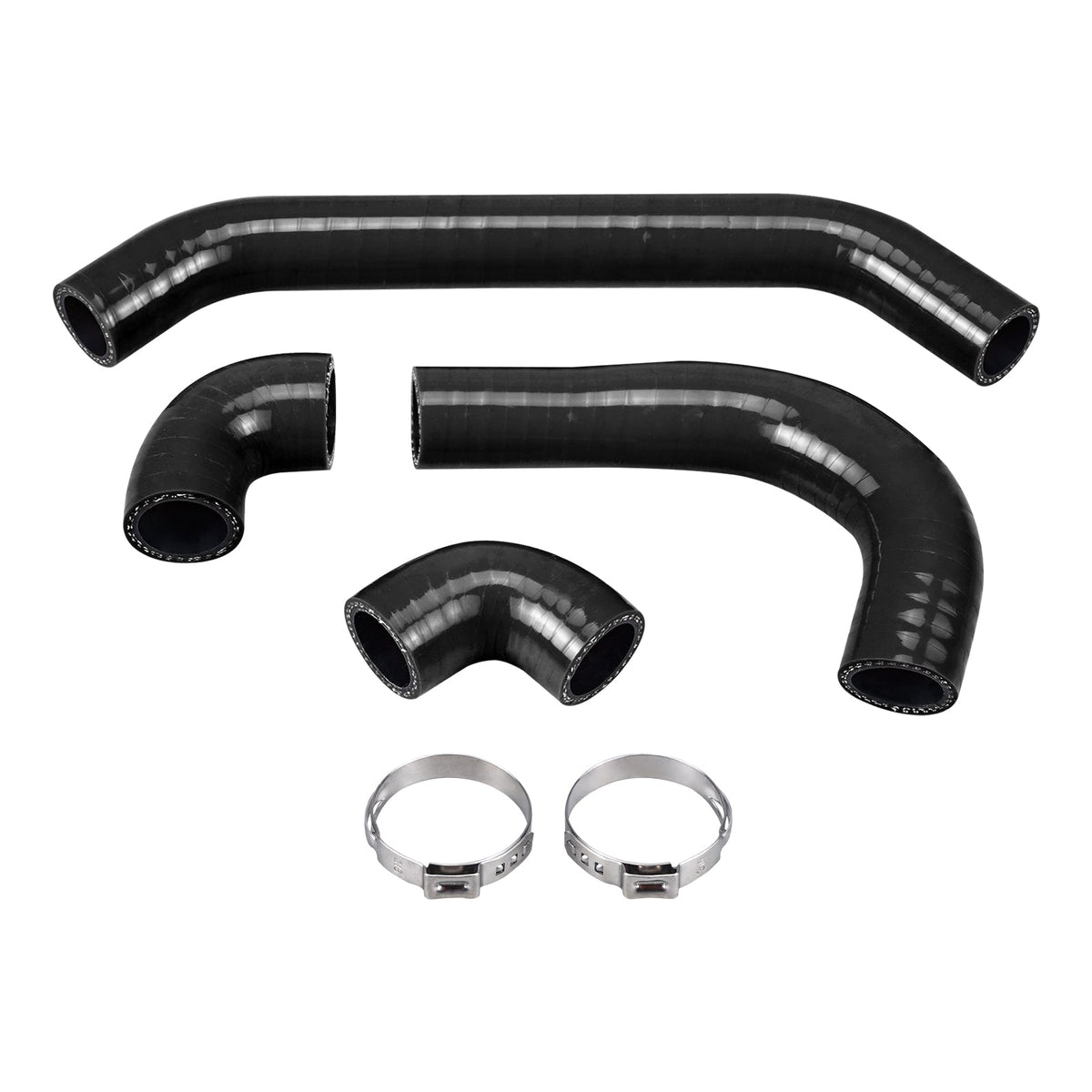 Silicone Radiator Coolant Hose Clamps Kit For KTM Husqvarna GasGas 250-300 2023-2024