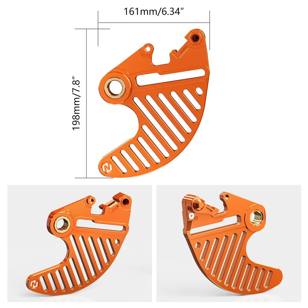 Rear Brake Disc Guard Protector For KTM XCW EXC SX Husqvarna Gas Gas Stark Varg