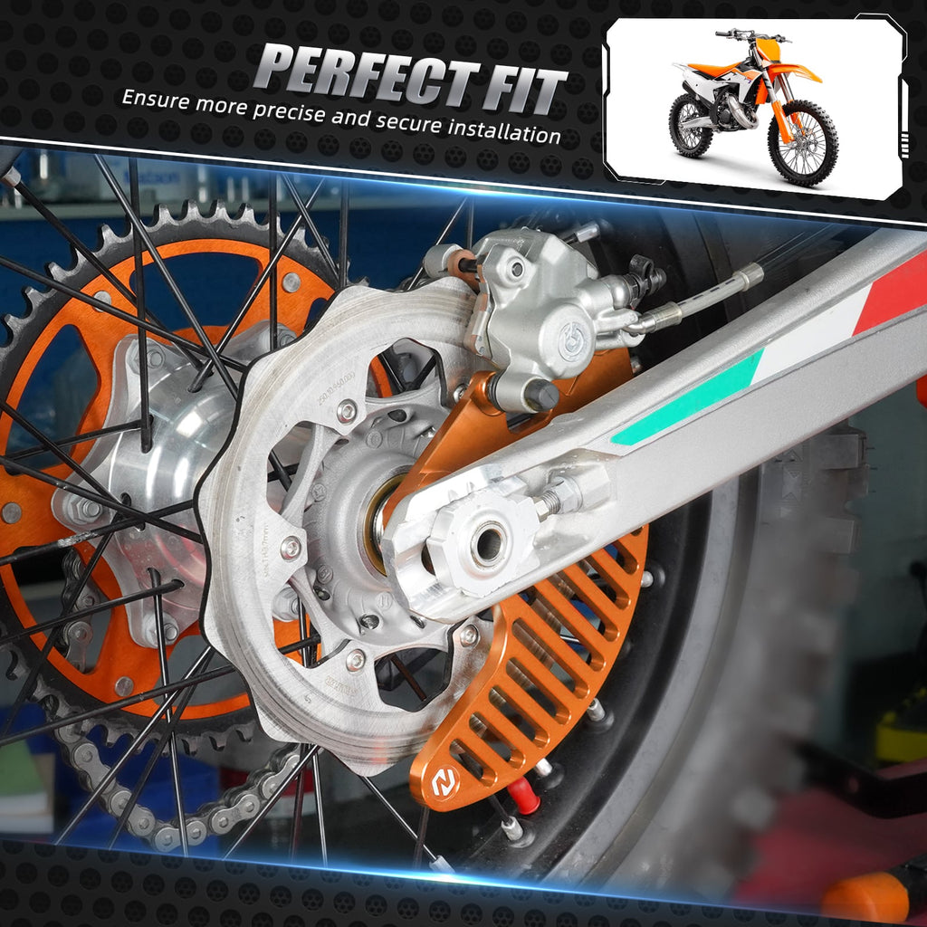 Rear Brake Disc Guard Protector For KTM XCW EXC SX Husqvarna Gas Gas Stark Varg