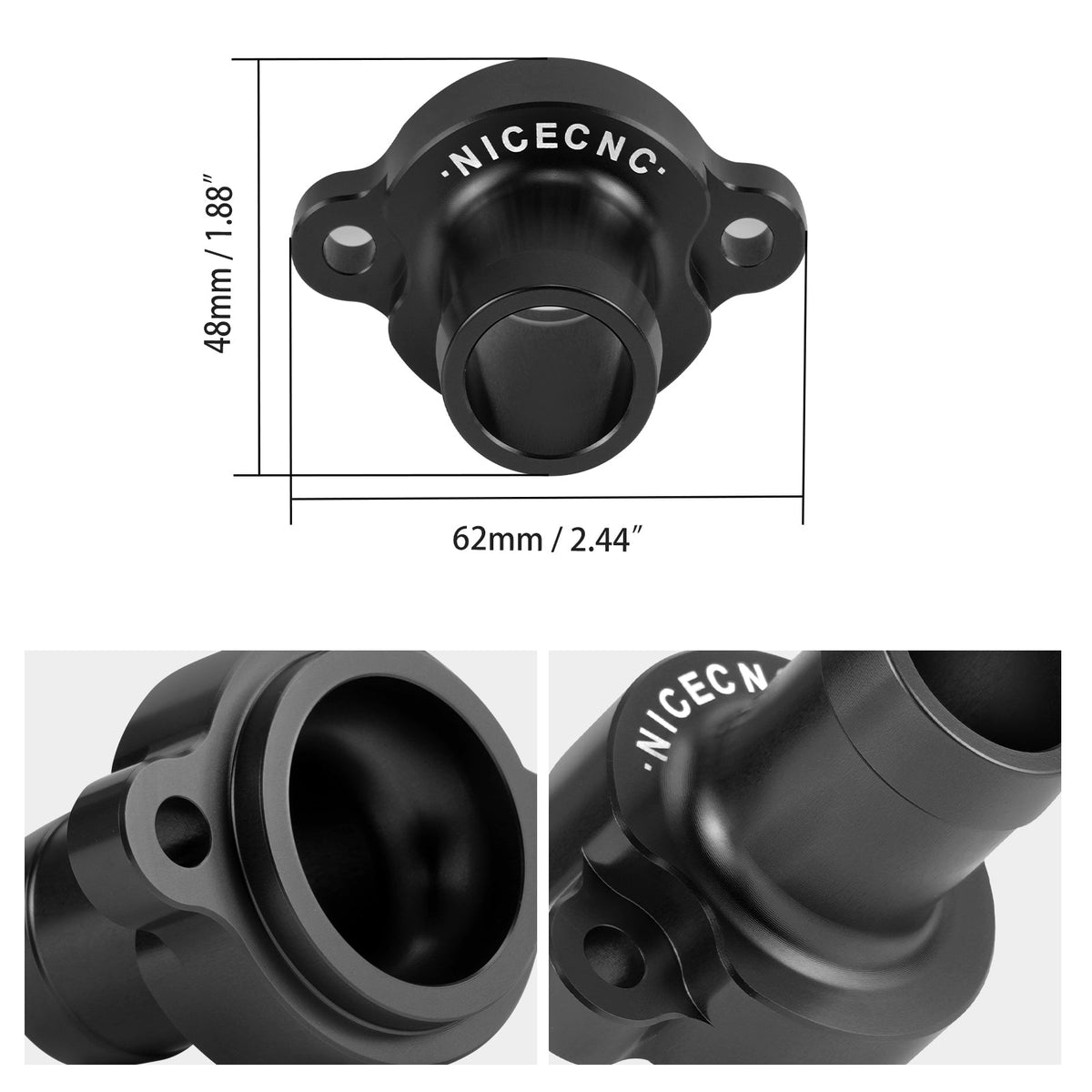 Radiator Thermostat Housing Cover For KTM 690 Enduro SMC Duke R 2008-2025