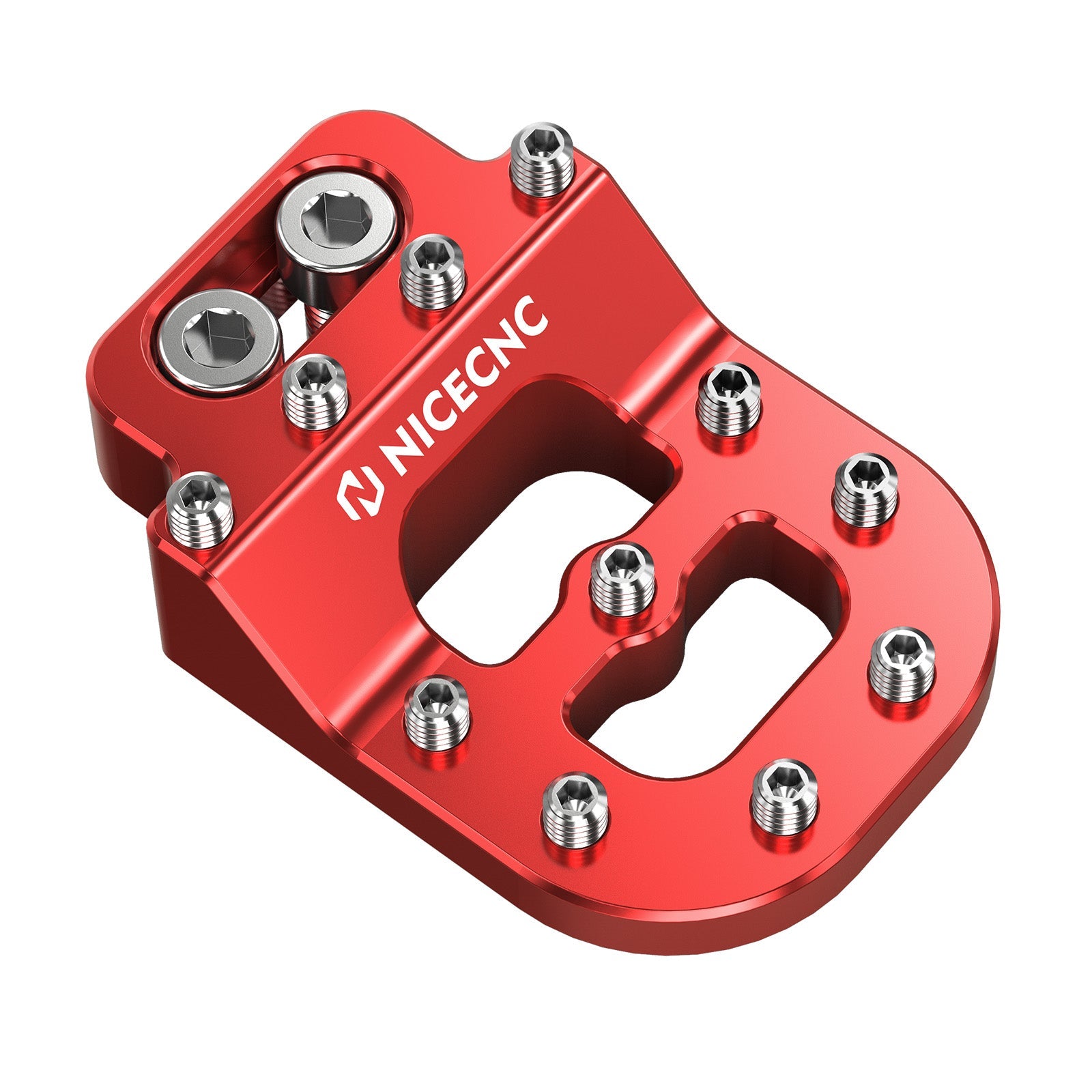 Dual Control Stepped Rear Brake Pedal Pad Tip For KTM 125-530 390 790 890 ADV 690 Enduro R