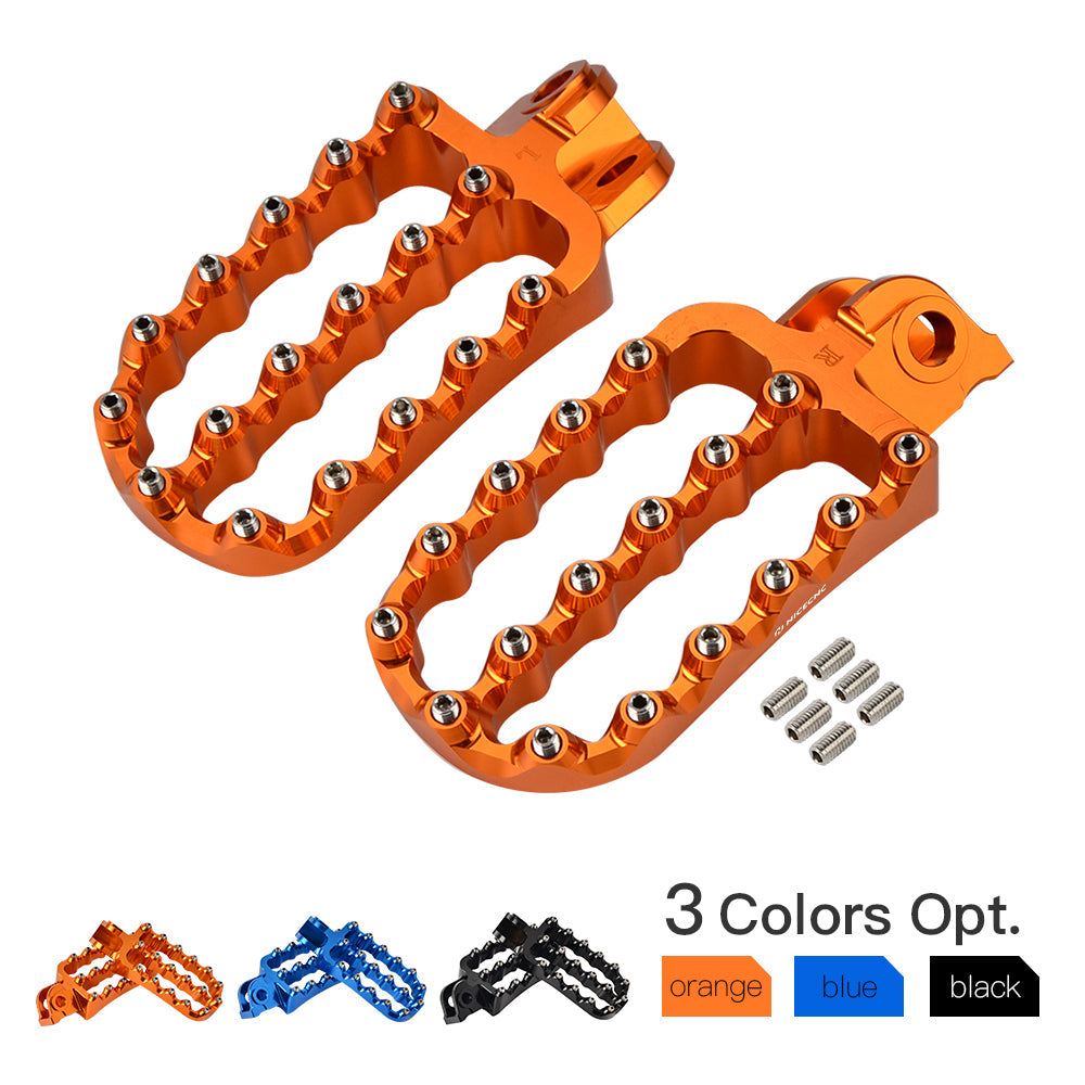 Forged Wide Foot Pegs For KTM SX SX-F EXC XC XC-F XC-W XCF-W FREERIDE Position 1