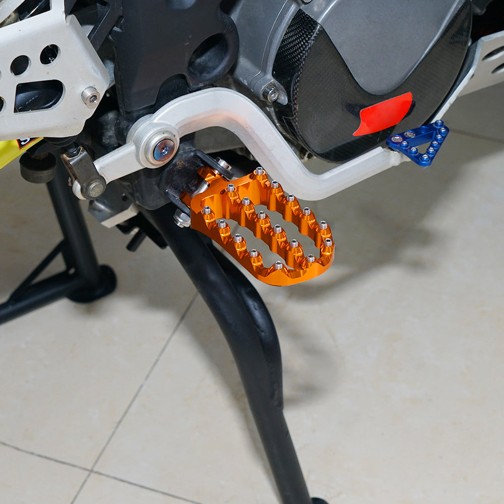 Forged Wide Foot Pegs For KTM SX SX-F EXC XC XC-F XC-W XCF-W FREERIDE
