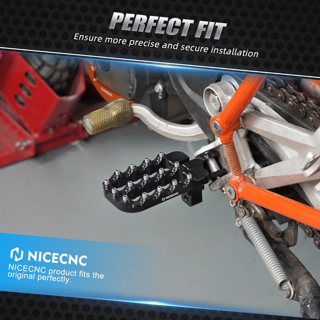 Adjustable 20mm Lower Larger Footpegs For GasGas SM ES 700 2022-2026