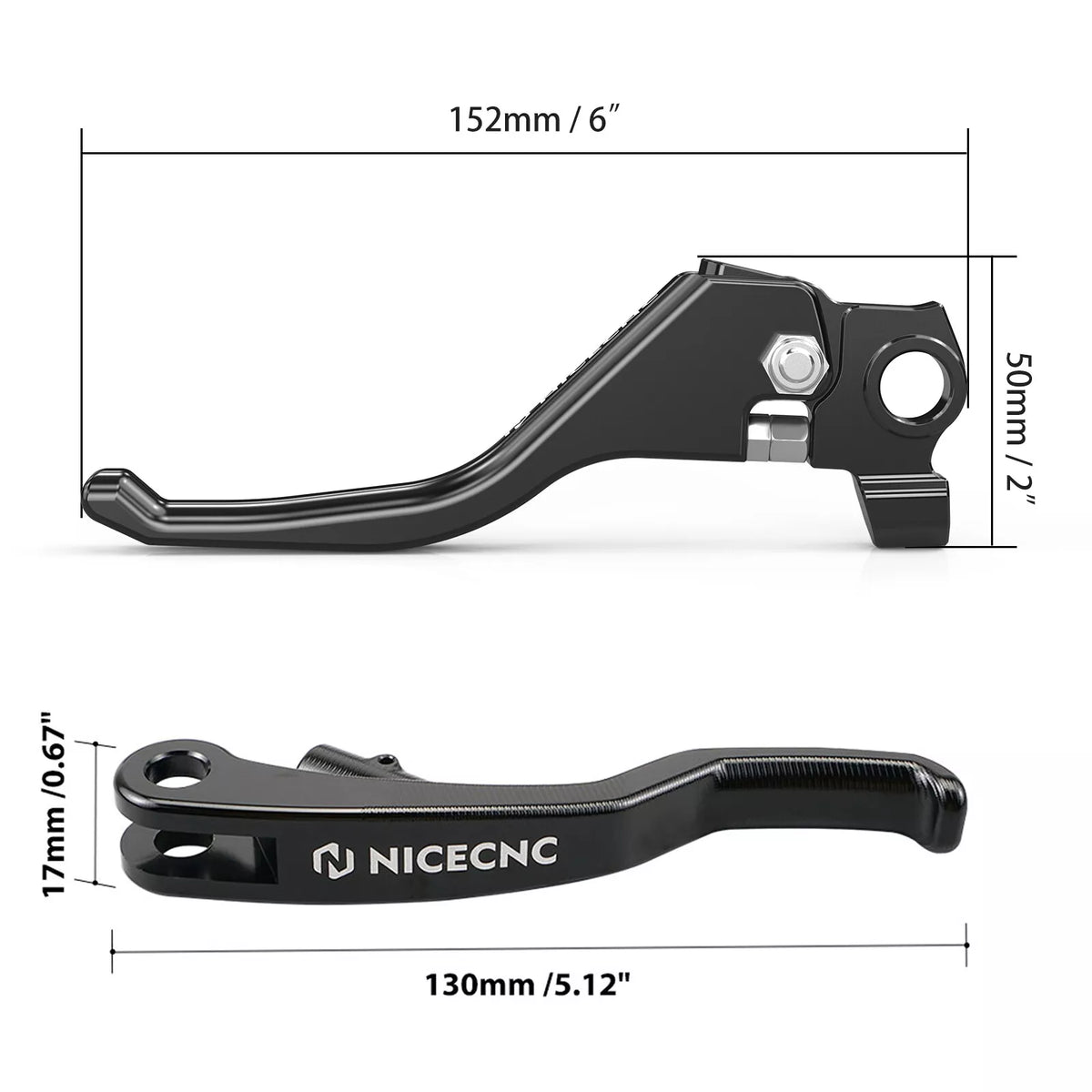 Shorty Brake Clutch Lever Set For GasGas SM / ES 700 2022