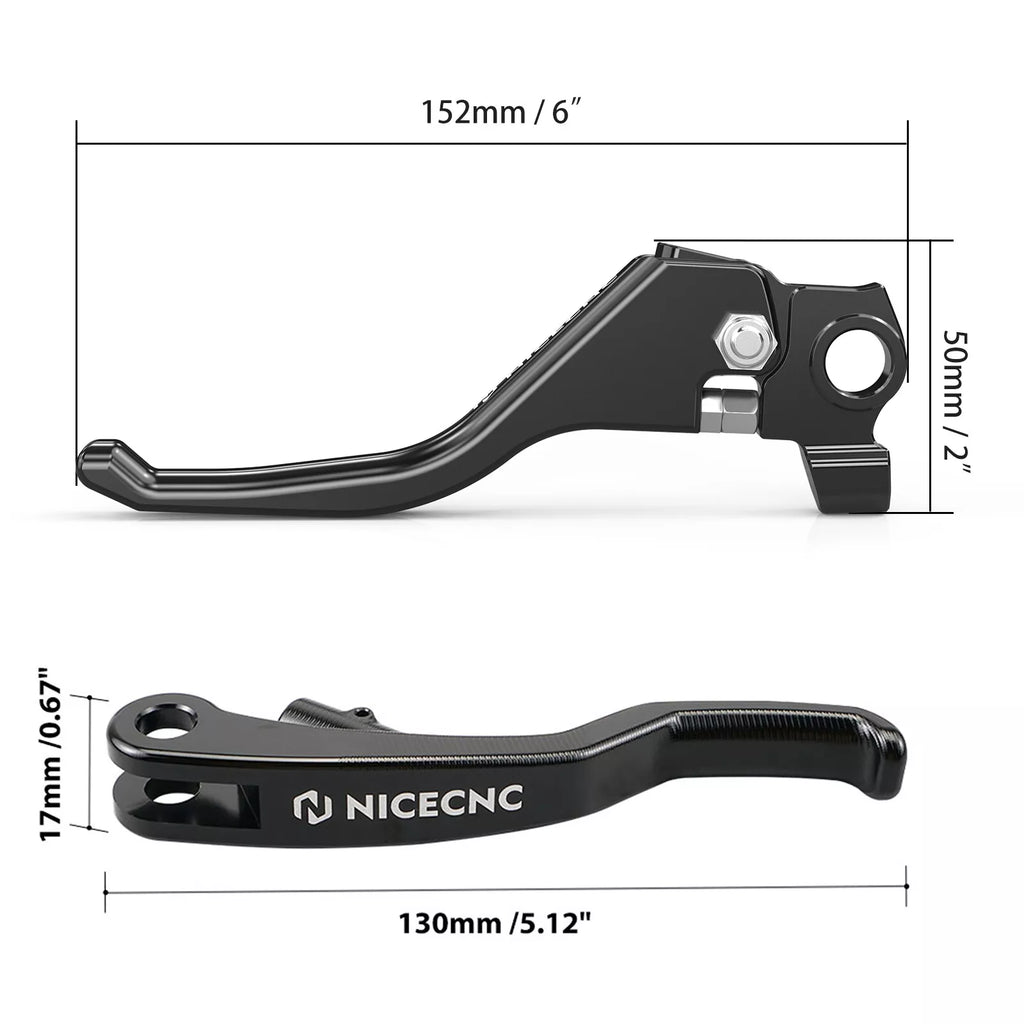 Shorty Brake Clutch Lever Set For KTM 690 Enduro SMC R 2014-2023