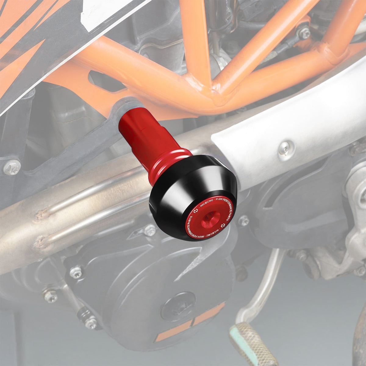 Crash Mushrooms Frame Sliders Guard Kit For KTM 690 Enduro SMC R 2008-2024