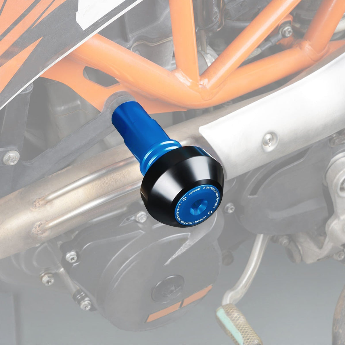 Crash Mushrooms Frame Sliders Guard Kit For KTM 690 Enduro SMC R 2008-2024