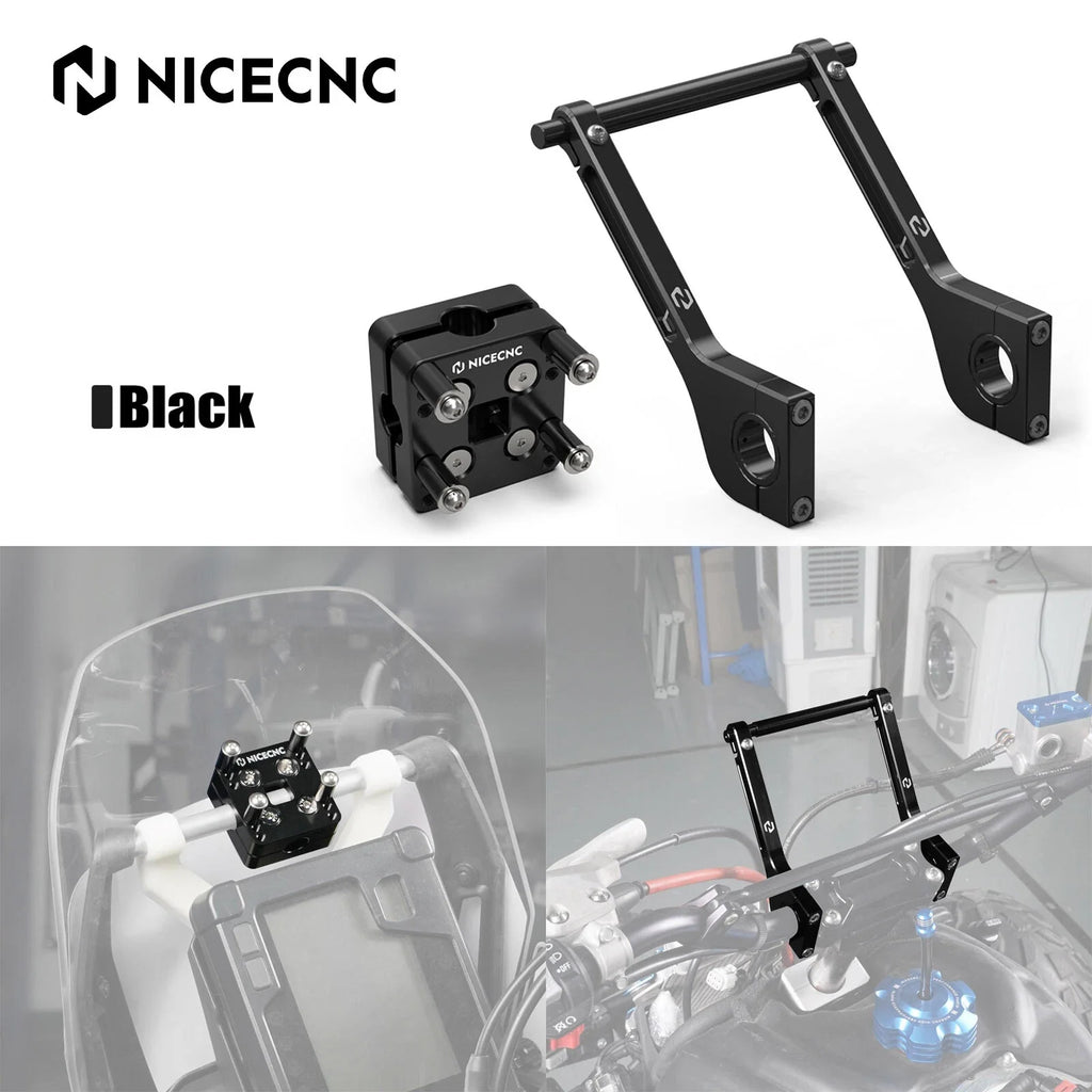 12MM GPS Holder Bar Clamp for Yamaha Tenere 700 BMW Aprilia