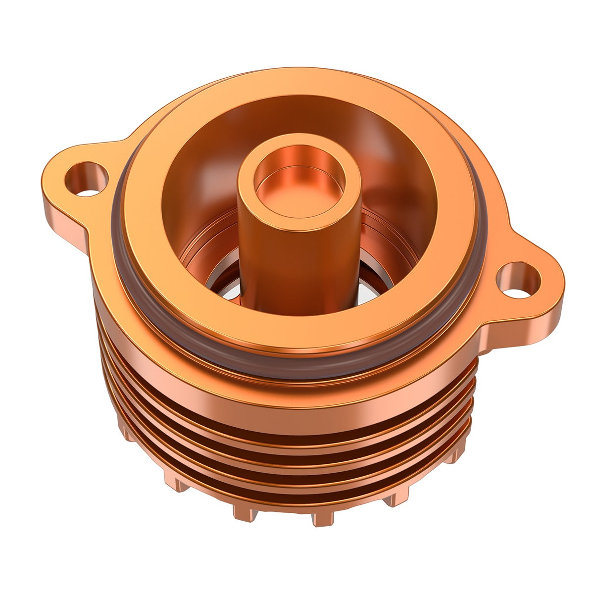 Oil Filter Cover w/Cooling Fins & Transparent Window For GasGas ES SM 700