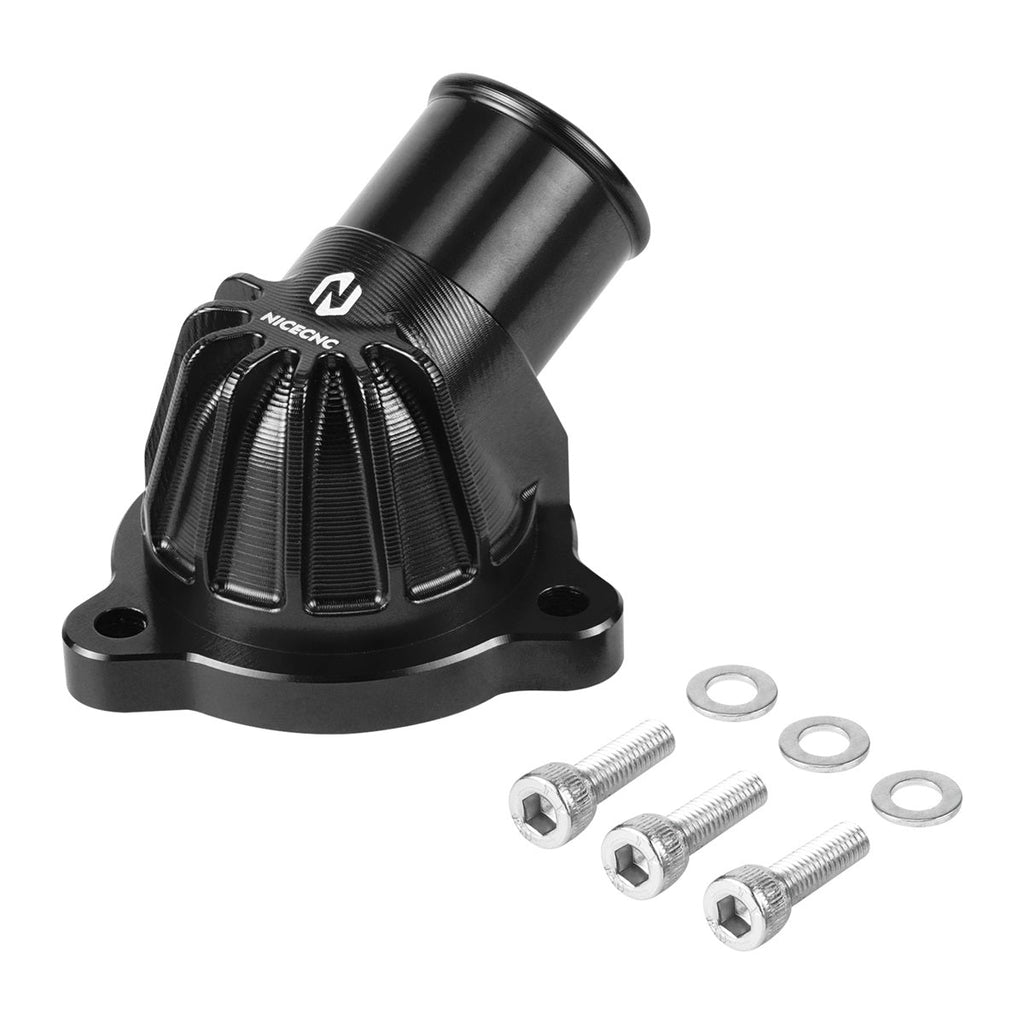 Thermostat Housing Cover + Silicone Radiator Hose Kit For Husqvarna Norden 901 22-25