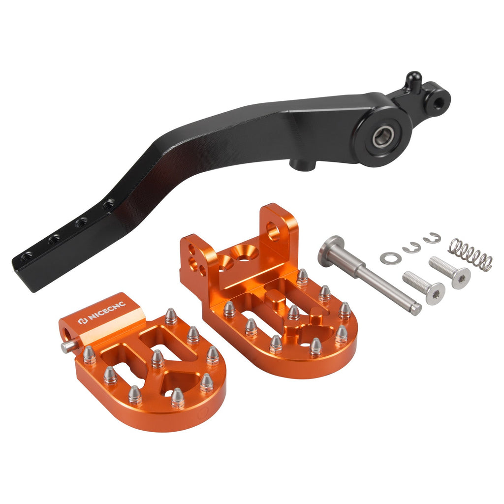 Adjustable Dual Rear Brake Pedal Lever Assly For KTM 790 890 Adventure R 2021-2025