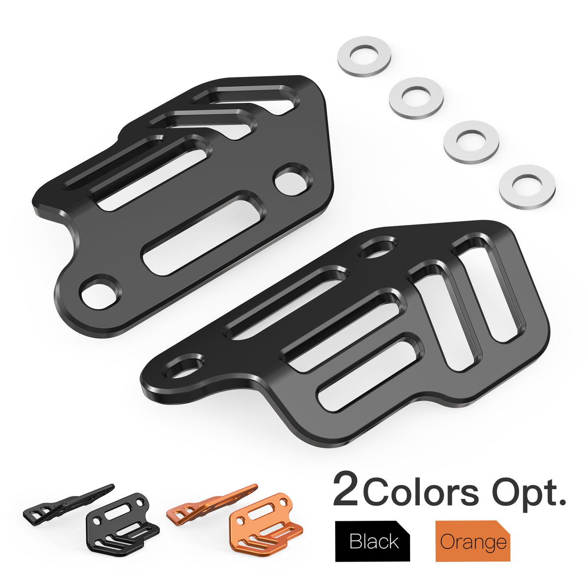 Tie Down Brackets Luggage Rack Side Bag Holders For Husqvarna Norden 901