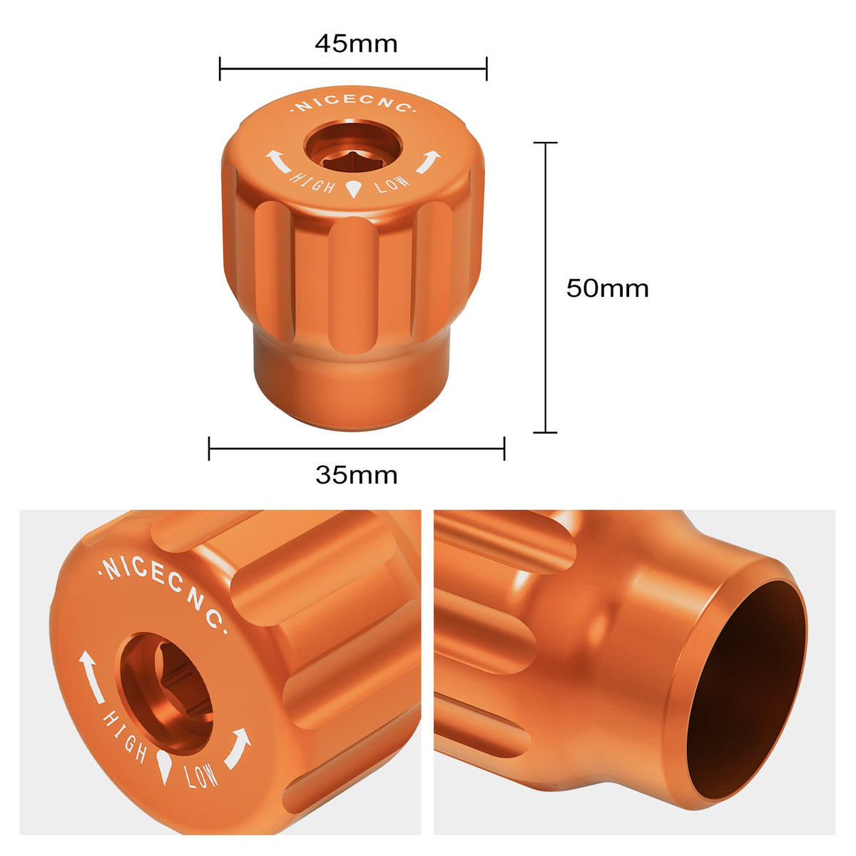 Rear Shock Absorber Adjuster Knob For KTM 890 Adventure SMT 1290 1390 Super Duke R