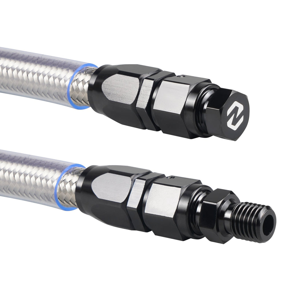Braided Long Oil Tank Drain Release Hose Kit For KTM 950 / 990 LC8 Adventure R S