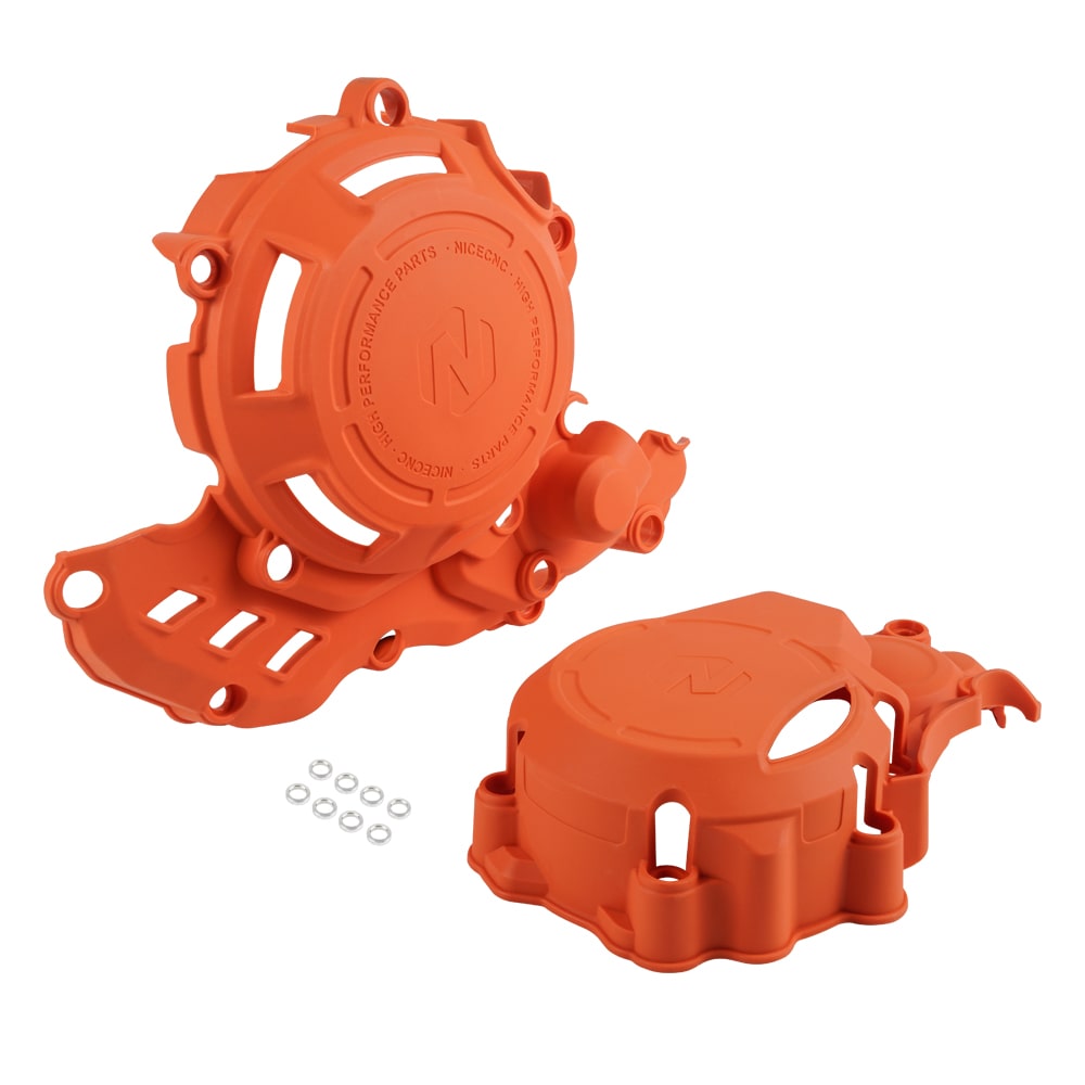 4T Crankcase and Ignition Clutch Cover Kit for KTM EXC-F 350 2017-2023