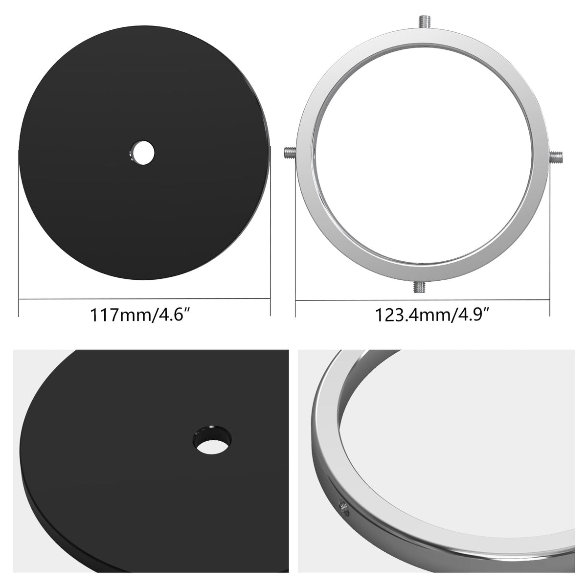 Flywheel Weight Circle 10 Ounces For KTM 250/300 XC/XCW/EXC 17-22 XCW tpi/EXC tpi 2023 Husqvarna TE 250i/300i 2023