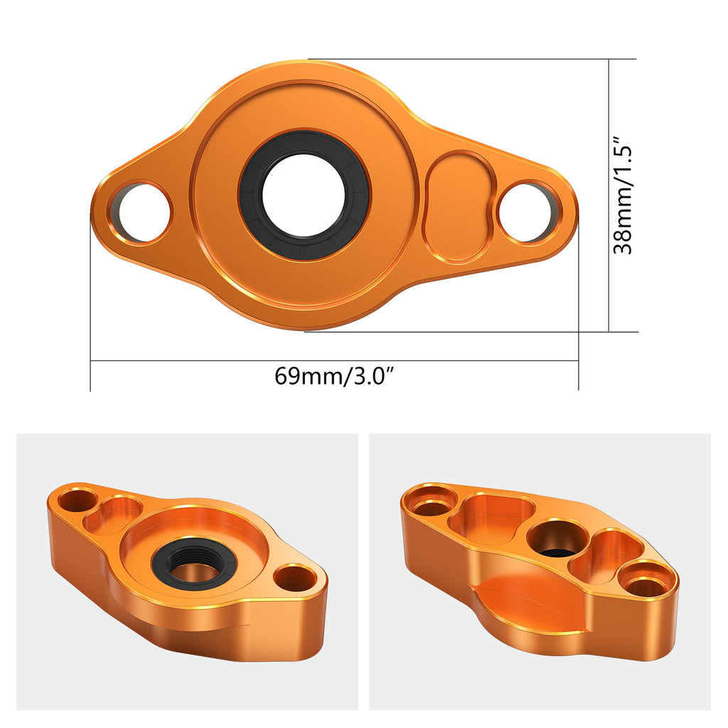Clutch Slave Cylinder + Mounting Plate Kit For KTM 950 990 Adventure/R/S Supermoto/R/T