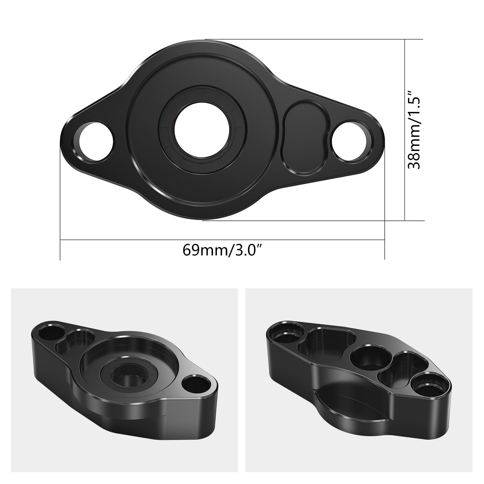 Clutch Slave Cylinder + Mounting Plate Kit For KTM 950 990 Adventure/R/S Supermoto/R/T