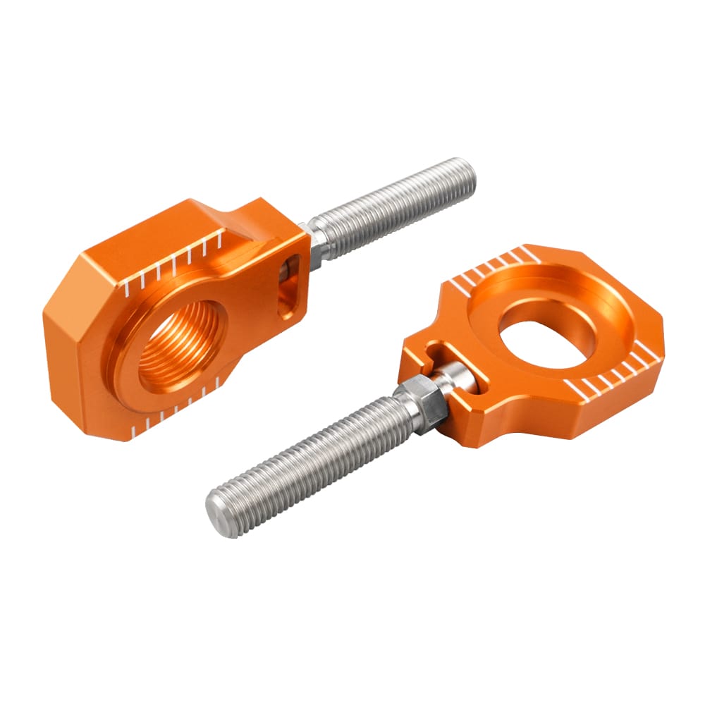 Rear Axle Blocks Chain Adjuster For KTM 125-530 SX/SX-F/XC/XC-F