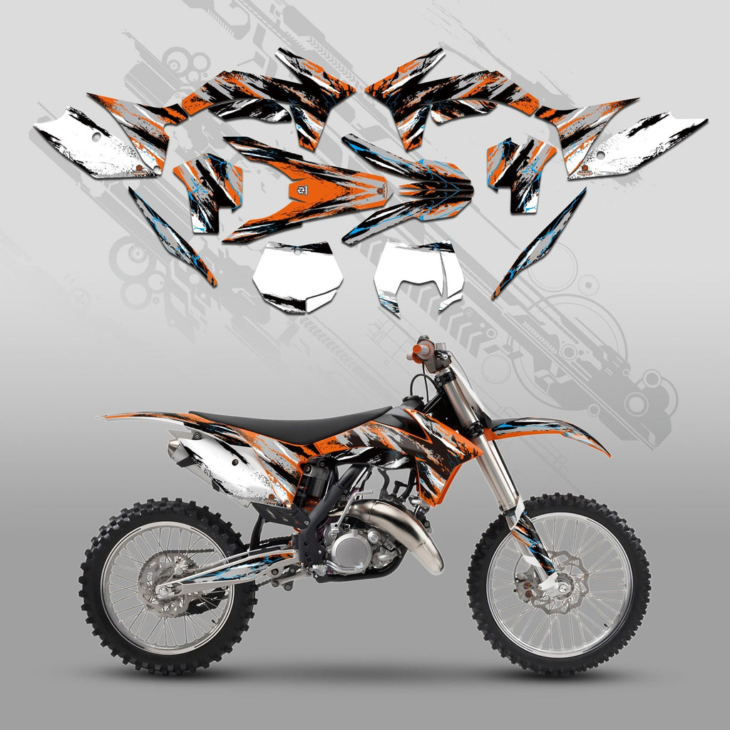 Full Graphics Decals Stickers Kit For KTM SX 2011-2012 XCW 2013
