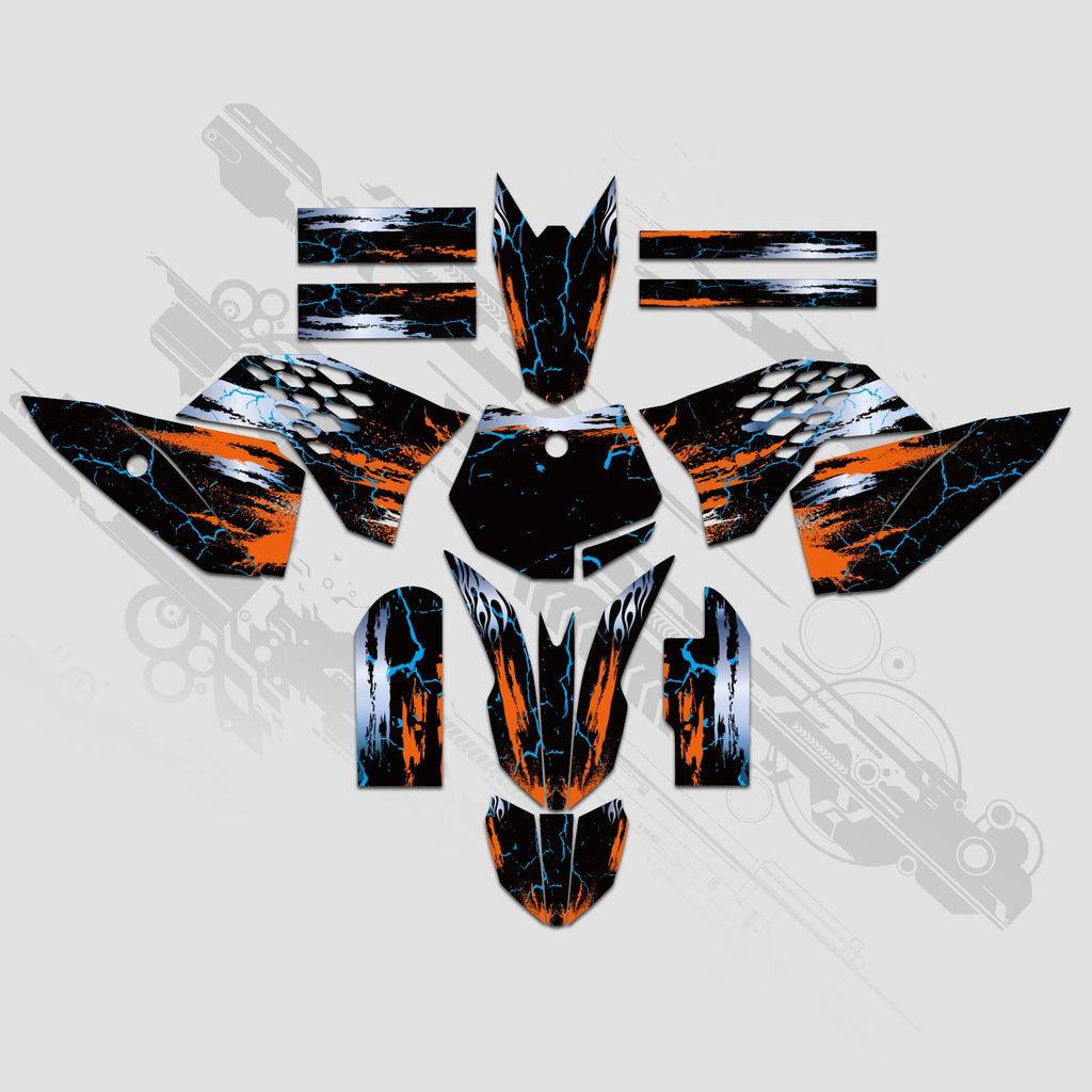 Full Graphics Decals Stickers Kit For KTM SX50 2009-2015