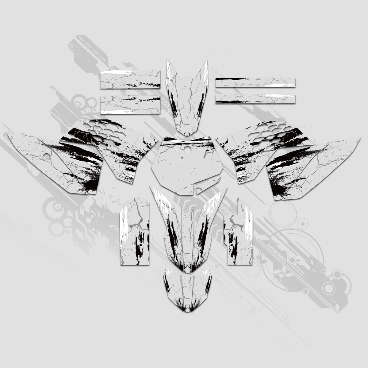 Full Graphics Decals Stickers Kit For KTM SX50 2009-2015