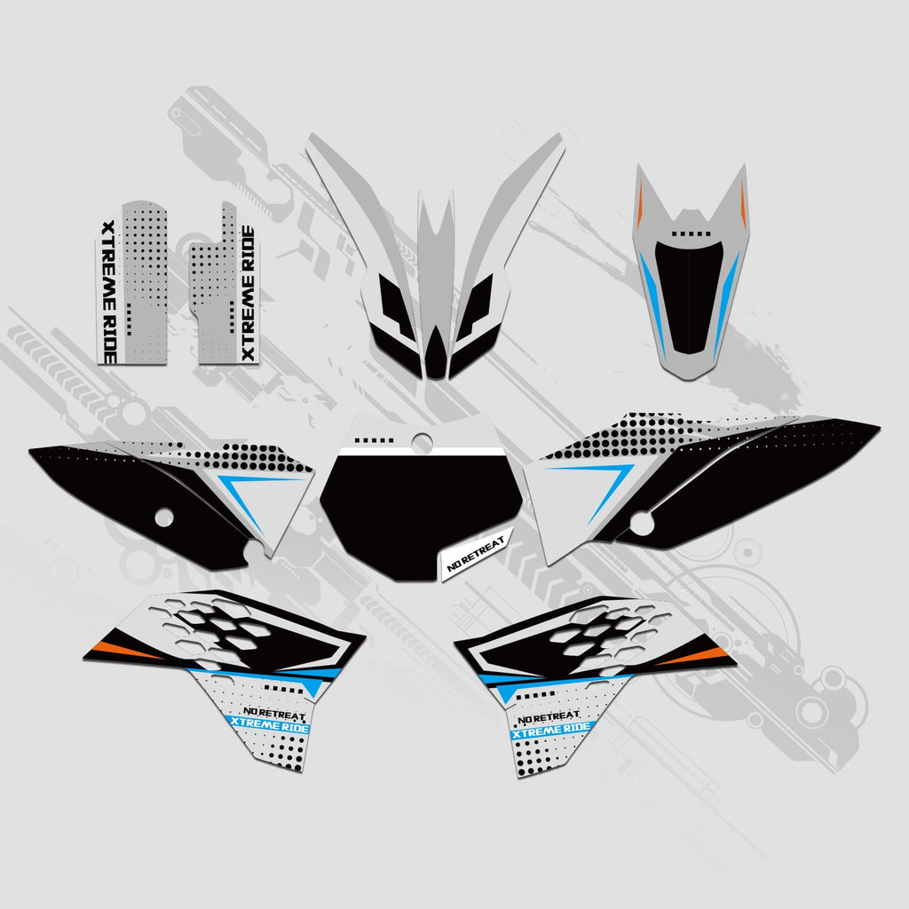 Full Graphics Decals Stickers Kit For KTM SX65 2009-2015