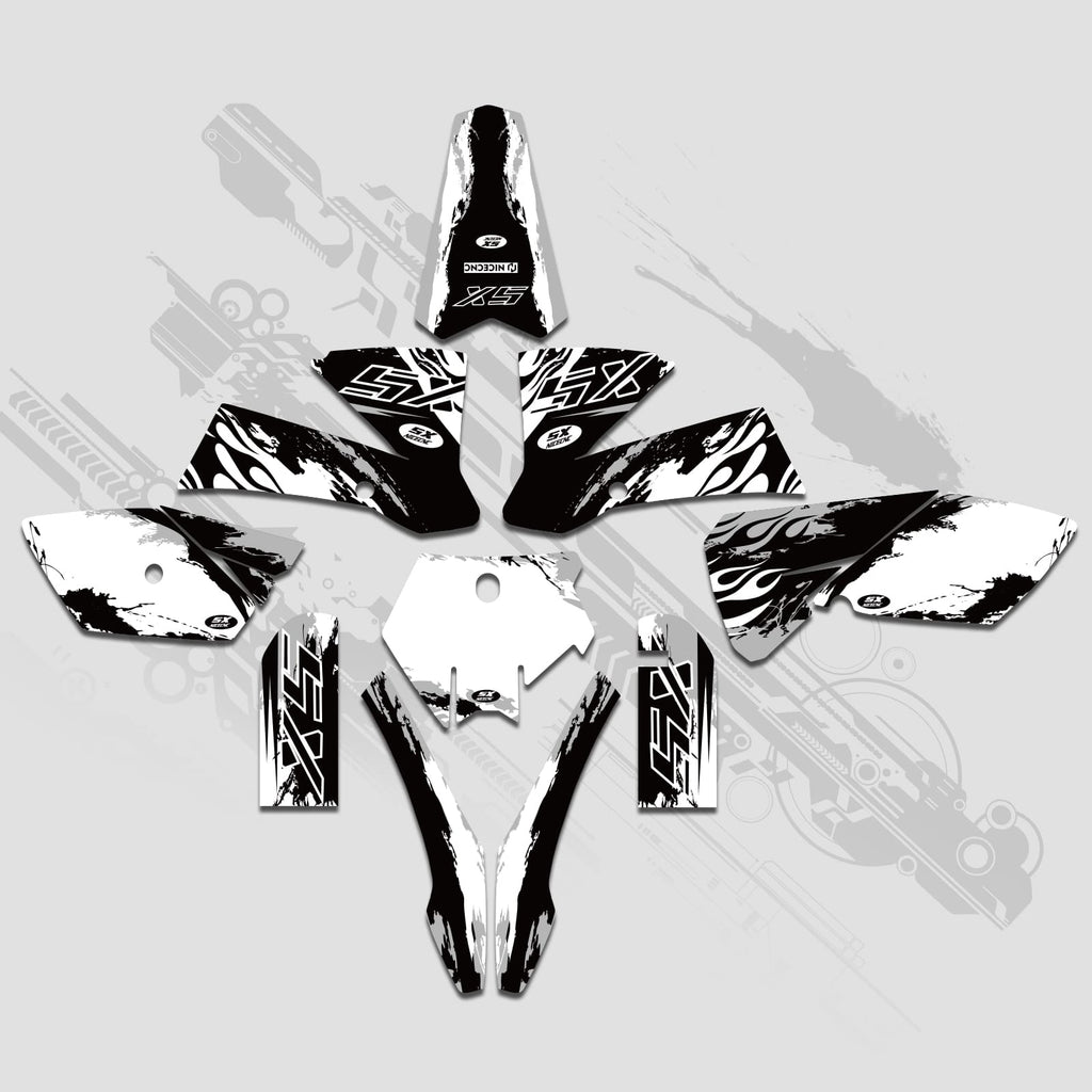 Full Graphics Decals Stickers Kit For KTM SX 85-105 2003-2005