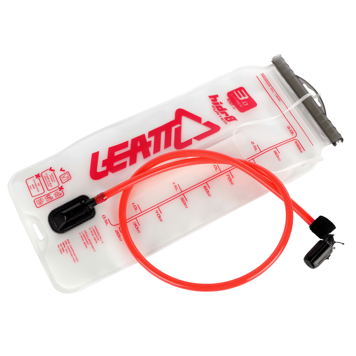 Bladder Flat CleanTech 3L (100oz) with tube and bite valve