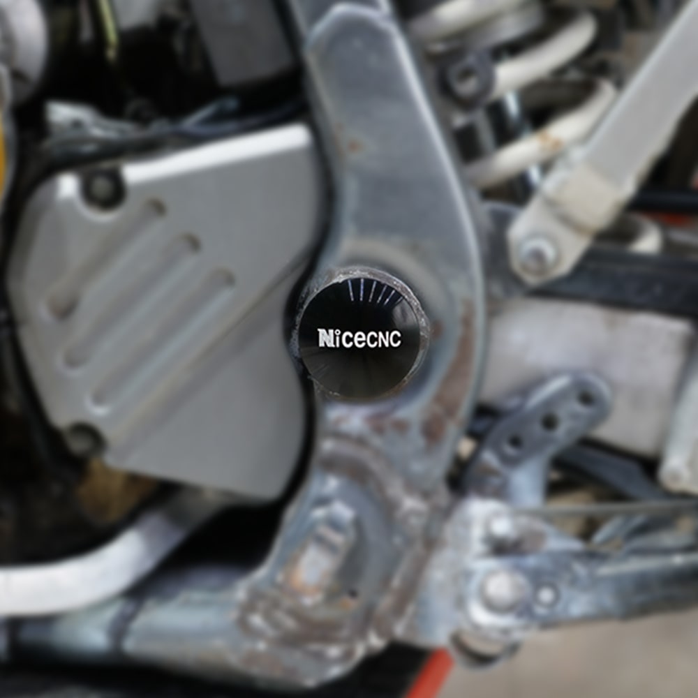 Left Frame Plugs Insert Cover Plug Cap For Suzuki DRZ400E/S/SM 2000-2024