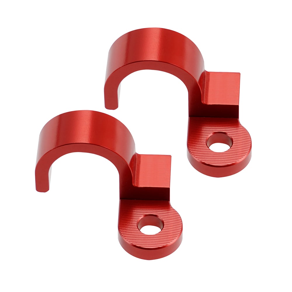 Rear Brake Line Hose Clamps For Honda XR650L XR600R XR250R CR85R
