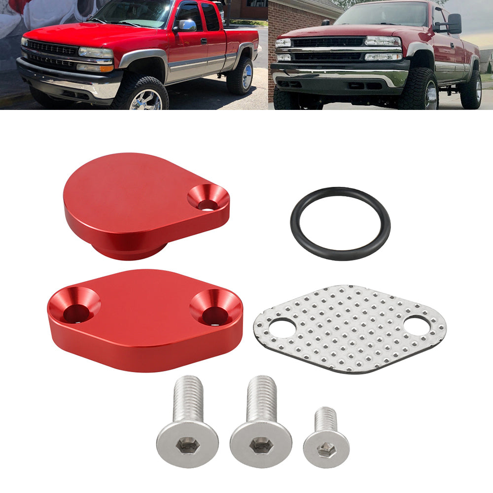 LS Truck intake plug EGR Delete Kit Block Off Plate for Silverado 4.8 5.3 6.0L LQ4 LSX LM7 LM4