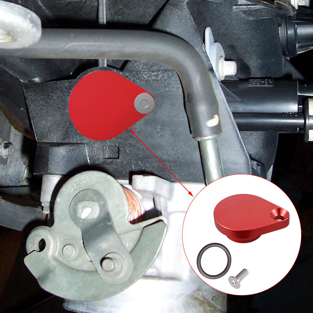 LS Truck intake plug EGR Delete Kit Block Off Plate for Silverado 4.8 5.3 6.0L LQ4 LSX LM7 LM4