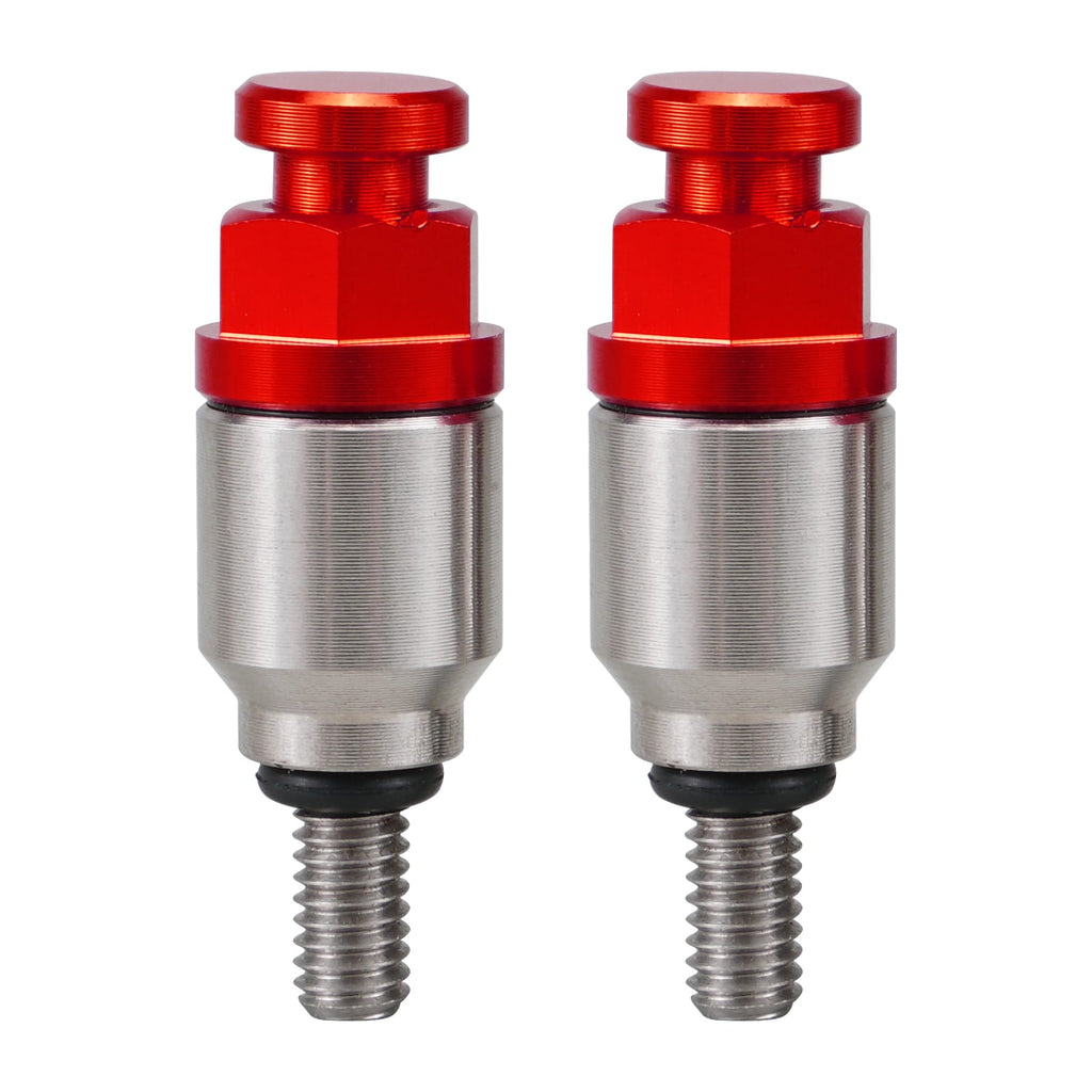 M4x0.7 Pitch Motocross Fork Air Pressure Bleeder Valve Set For KTM Husqvarna Husaberg