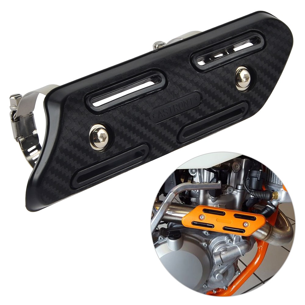 4-Stroke Motorcycle Muffler Exhaust Pipe Heat Shield Guard