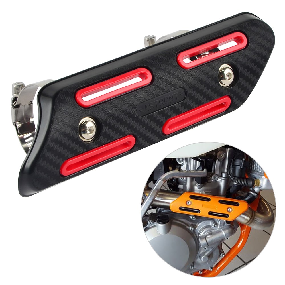 4-Stroke Motorcycle Muffler Exhaust Pipe Heat Shield Guard