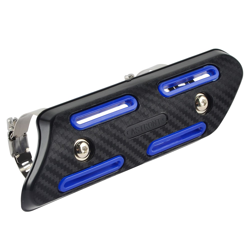 Motorcycle Muffler Exhaust Pipe Heat Shield Guard Position 14