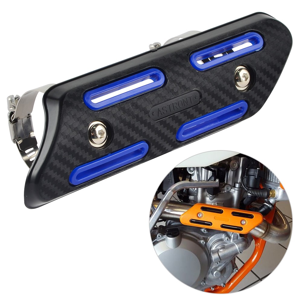 4-Stroke Motorcycle Muffler Exhaust Pipe Heat Shield Guard