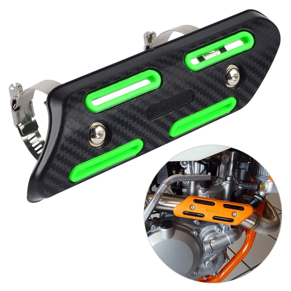 Motorcycle Muffler Exhaust Pipe Heat Shield Guard Position 5