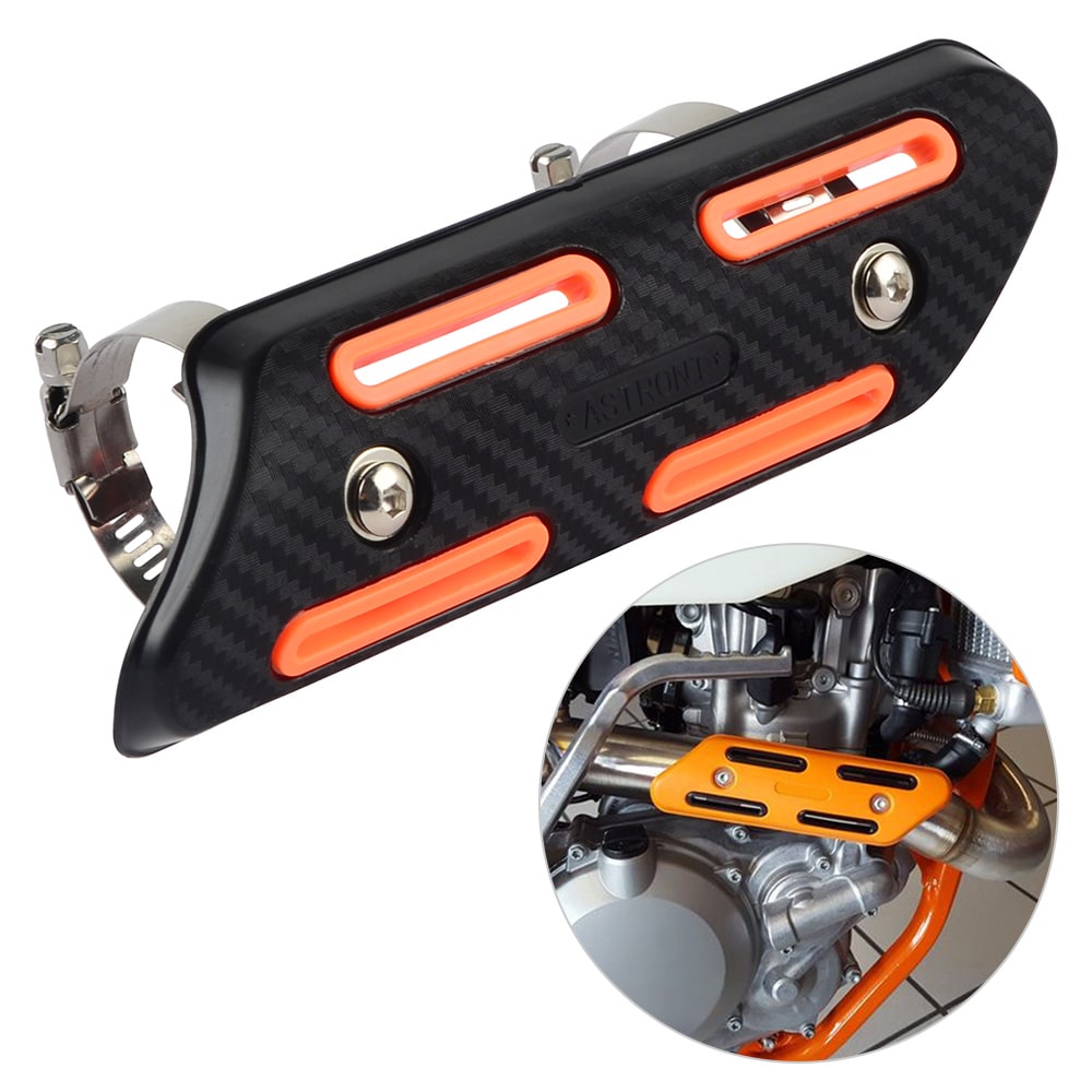 4-Stroke Motorcycle Muffler Exhaust Pipe Heat Shield Guard