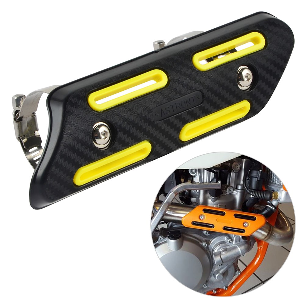 4-Stroke Motorcycle Muffler Exhaust Pipe Heat Shield Guard