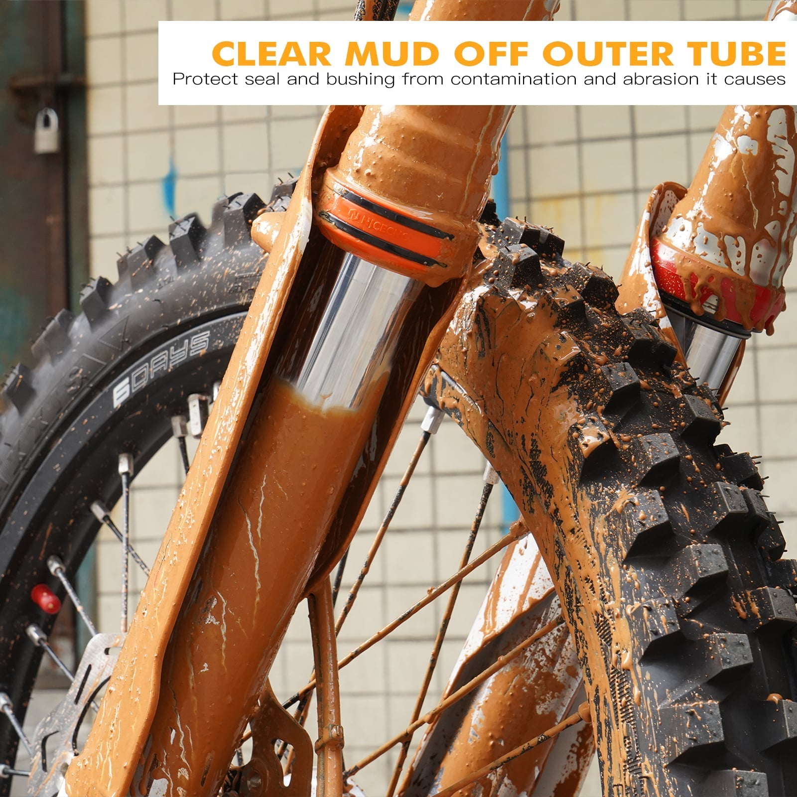 Mud Scraper Kit for KTM Husaberg Husqvarna Sherco