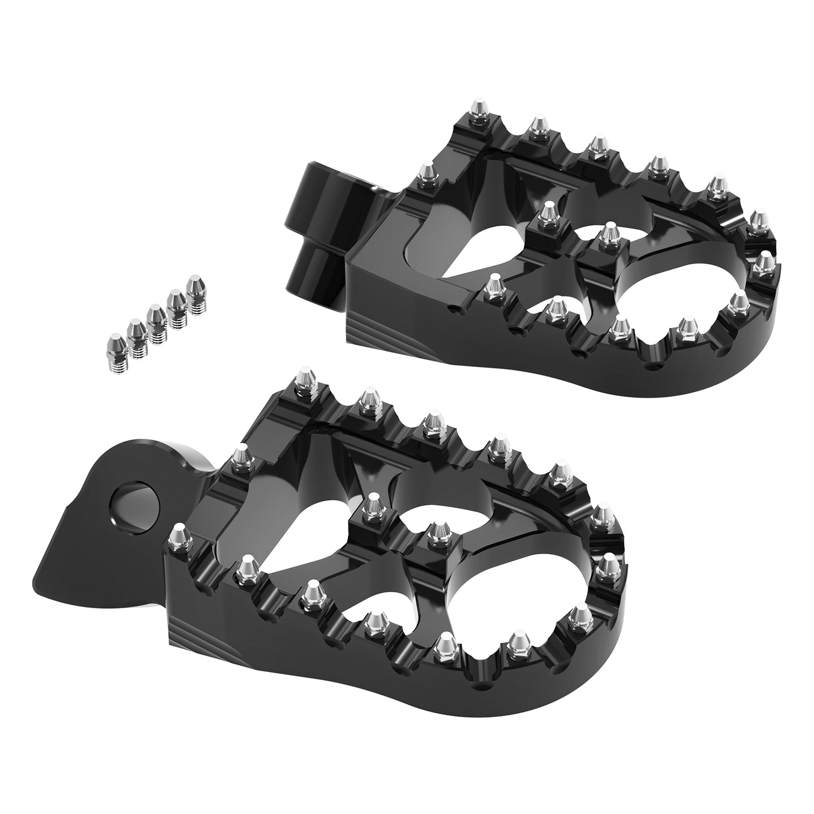 Wide Forged Motorcycle Foot Pegs Pedal For Yamaha YZ65 YZ85 YZ125 YZ250 YZ450F WR250F Position 3