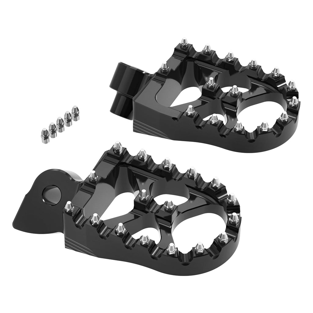 Wide Forged Motorcycle Foot Pegs Pedal For Yamaha YZ65 YZ85 YZ125 YZ250 YZ450F WR250F