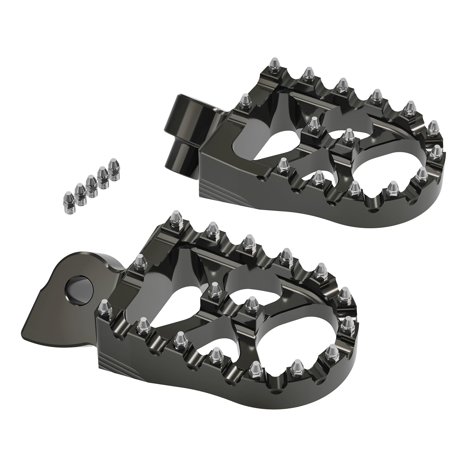 Wide Forged Motorcycle Foot Pegs Pedal For Yamaha YZ65 YZ85 YZ125 YZ250 YZ450F WR250F Position 9