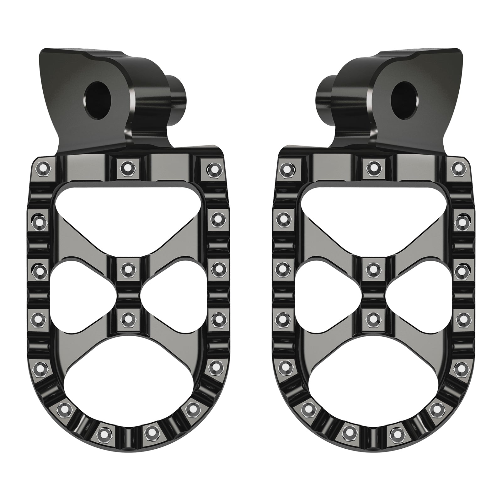 Wide Forged Motorcycle Foot Pegs Pedal For Yamaha YZ65 YZ85 YZ125 YZ250 YZ450F WR250F Position 10