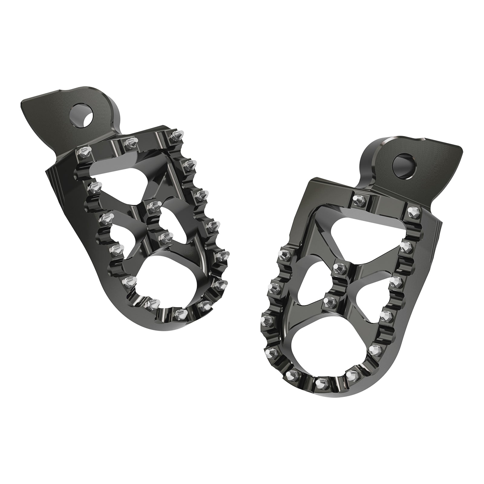 Wide Forged Motorcycle Foot Pegs Pedal For Yamaha YZ65 YZ85 YZ125 YZ250 YZ450F WR250F Position 11