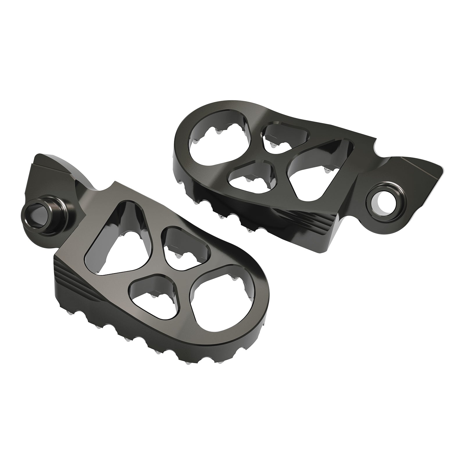 Wide Forged Motorcycle Foot Pegs Pedal For Yamaha YZ65 YZ85 YZ125 YZ250 YZ450F WR250F Position 12